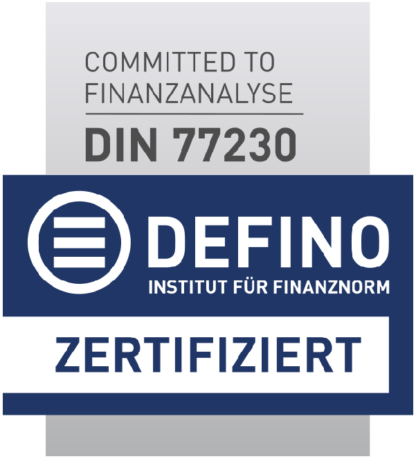 DIN 77230 DEFINO-zertifiziert